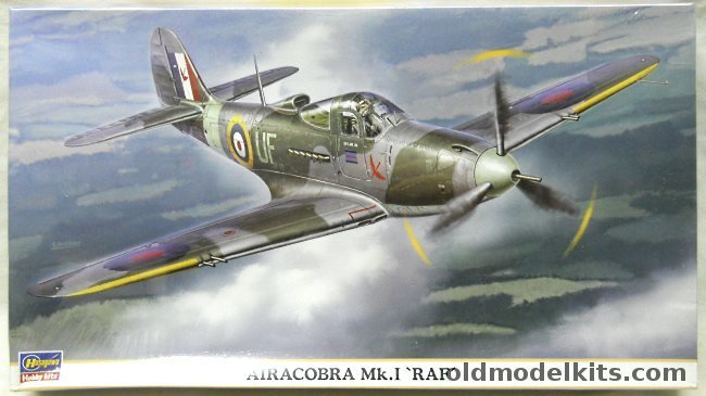 Hasegawa 1/48 Bell Airacobra Mk.1 RAF Limited Edition - (P-39), 09777 plastic model kit